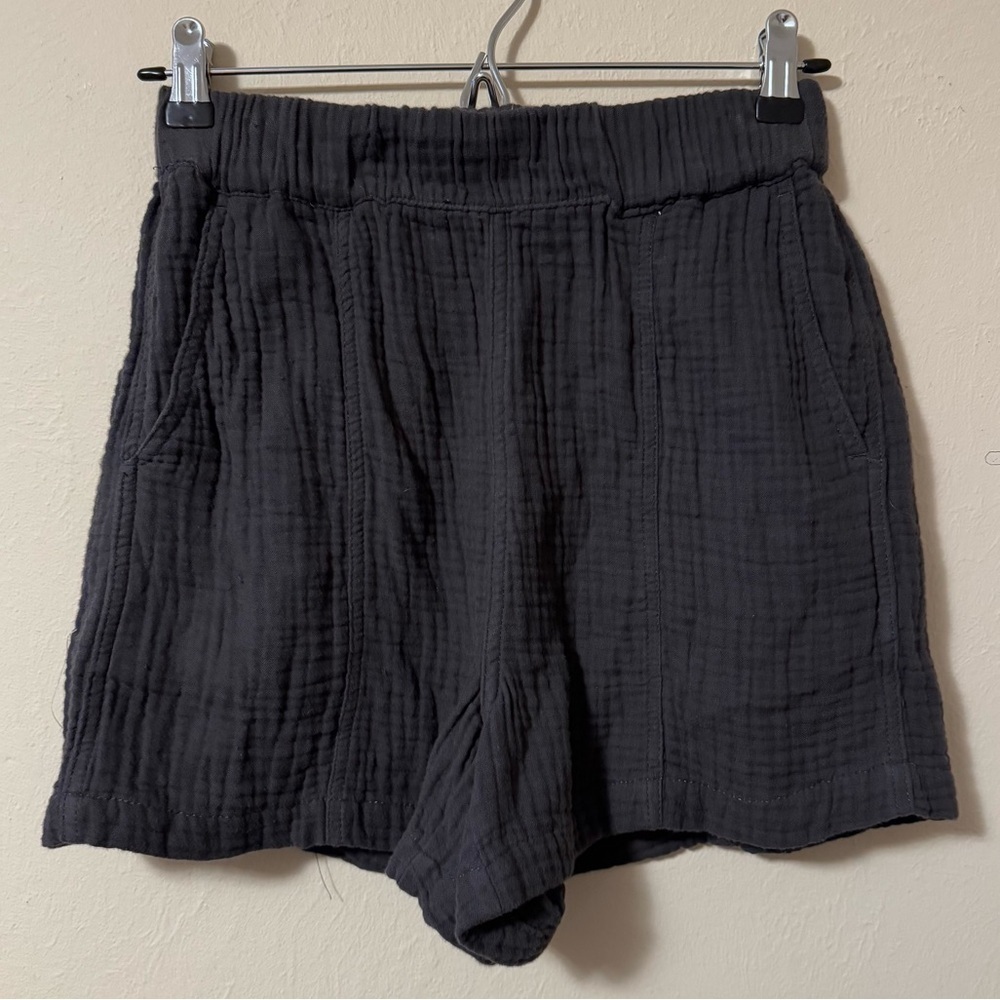 Madewell muslin black shorts Size XS